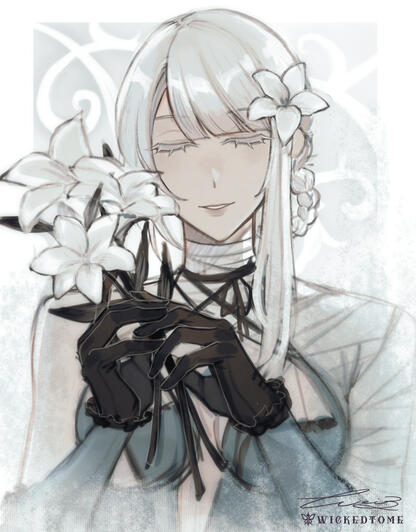 Kainé (NieR) Fan art - 2024