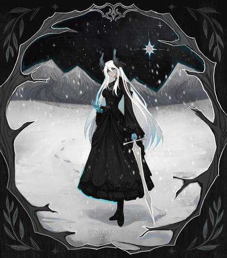Elitria's Frostweaver, OC - 2025