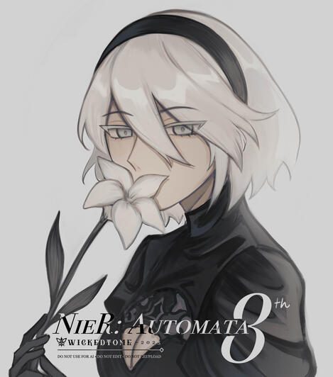 NieR: Automata 8th Anniversary Fan art - 2025